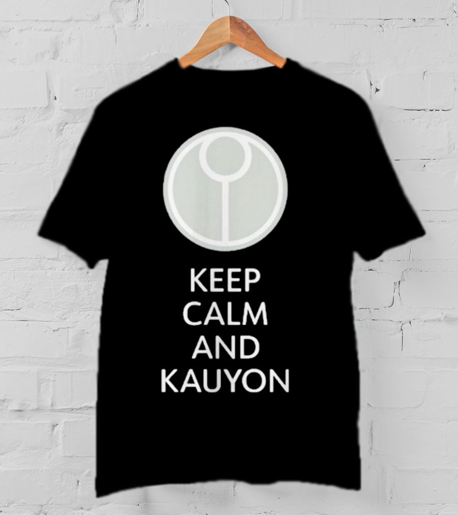Keep Calm And Kauyon Tau Symbol Gaming Fandom T-Shirt