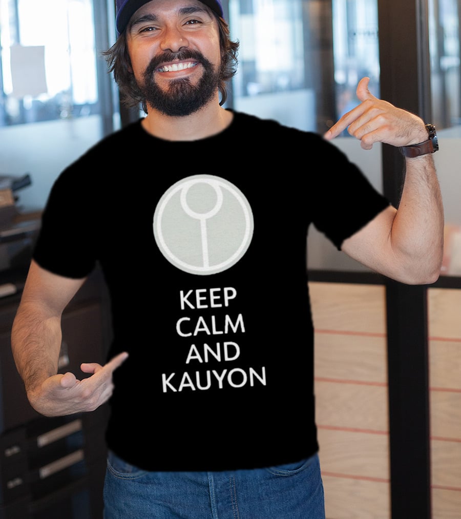 Keep Calm And Kauyon Tau Symbol Gaming Fandom T-Shirt