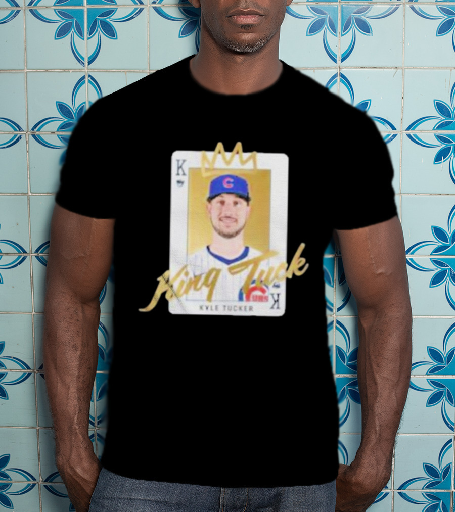 King Tuck Kyle Tucker Cubs Playing Card T-Shirt
