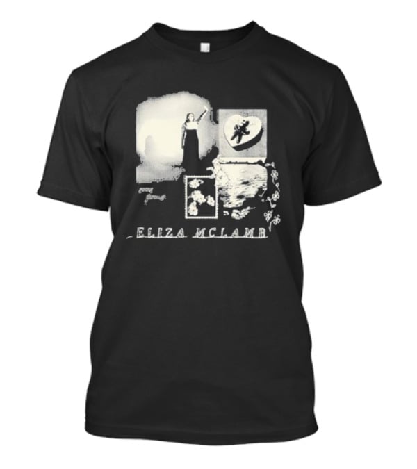 Eliza Mclamb Going Through It Vintage Heart And Floral Aesthetic T-Shirt
