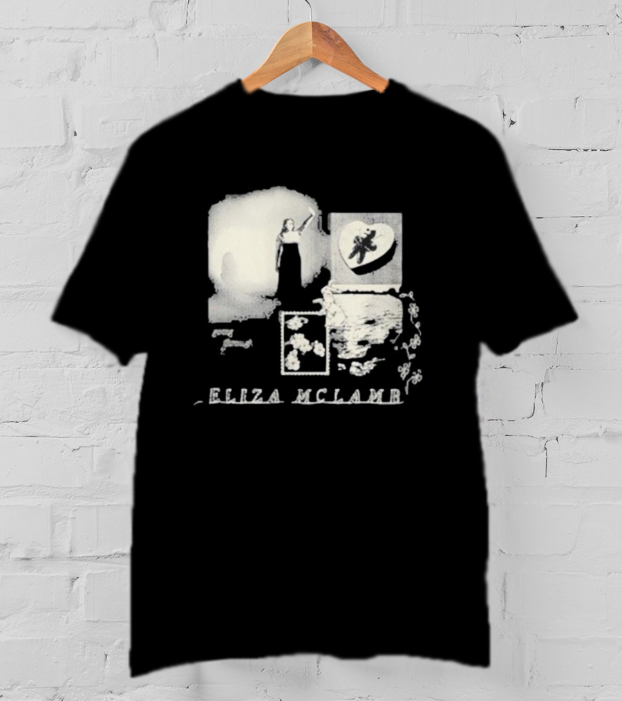 Eliza Mclamb Going Through It Vintage Heart And Floral Aesthetic T-Shirt