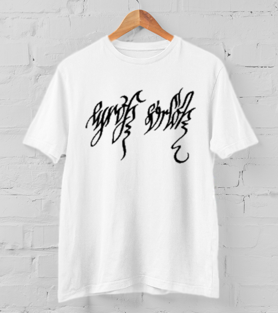 Nosferatu Orlok Stylized Script T-Shirt