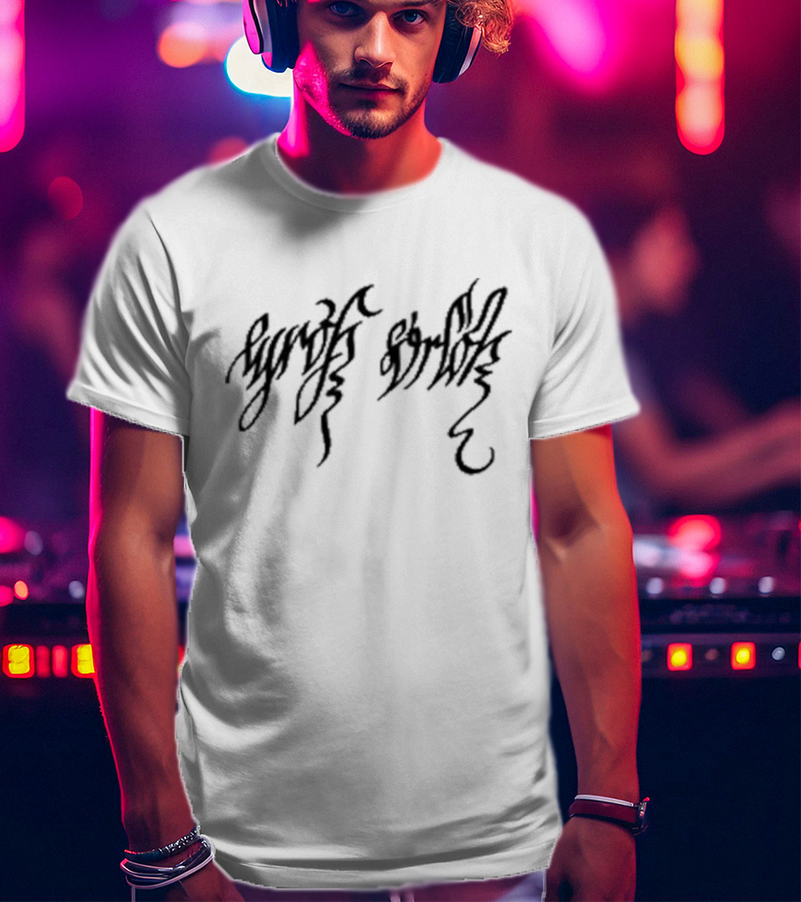 Nosferatu Orlok Stylized Script T-Shirt