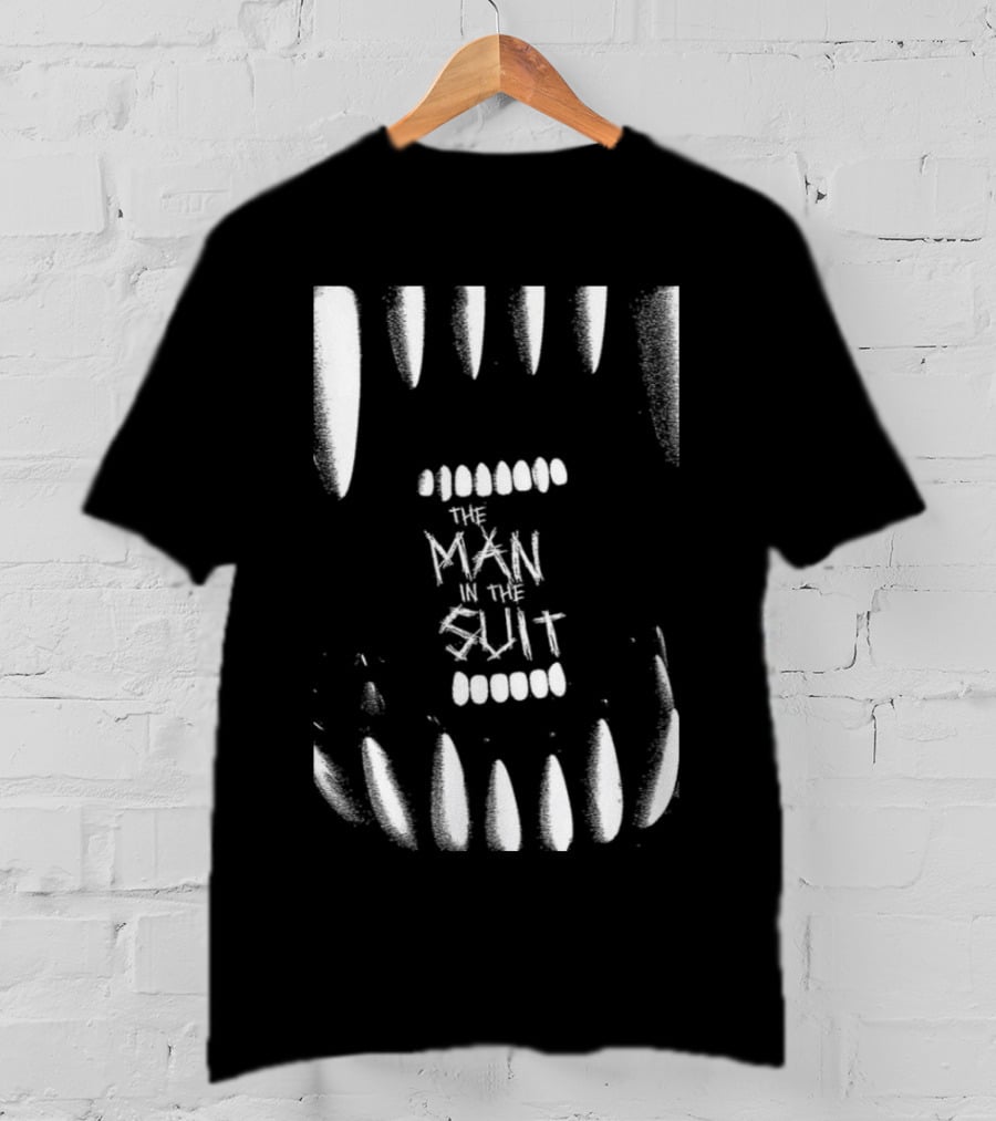 The Man In The Suit Within Monstrous Jaws T-Shirt