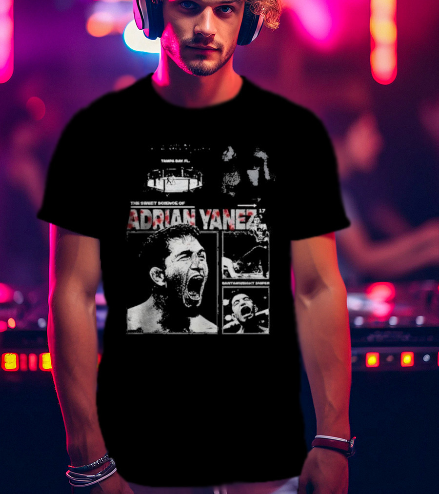 Tampa Bay FL The Sweet Science Of Adrian Yanez Bantamweight Sniper T-Shirt