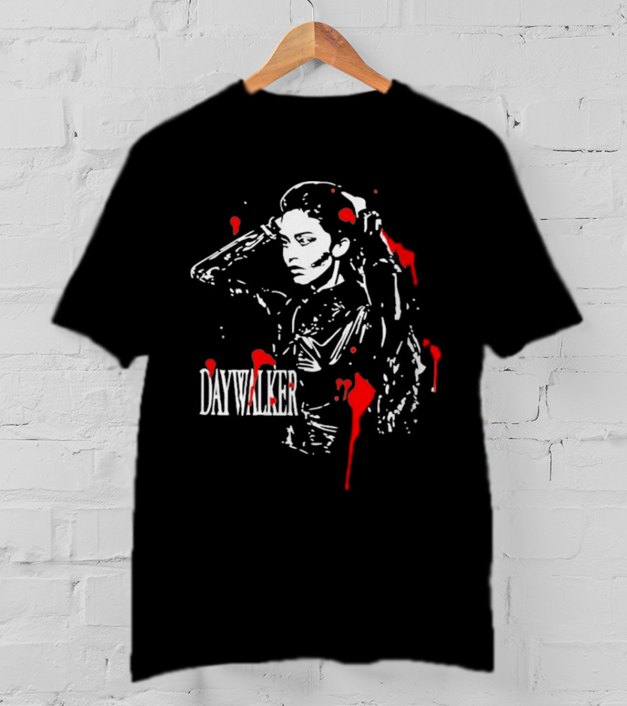 Valkyrae Daywalker Red Blood Splatter T-Shirt