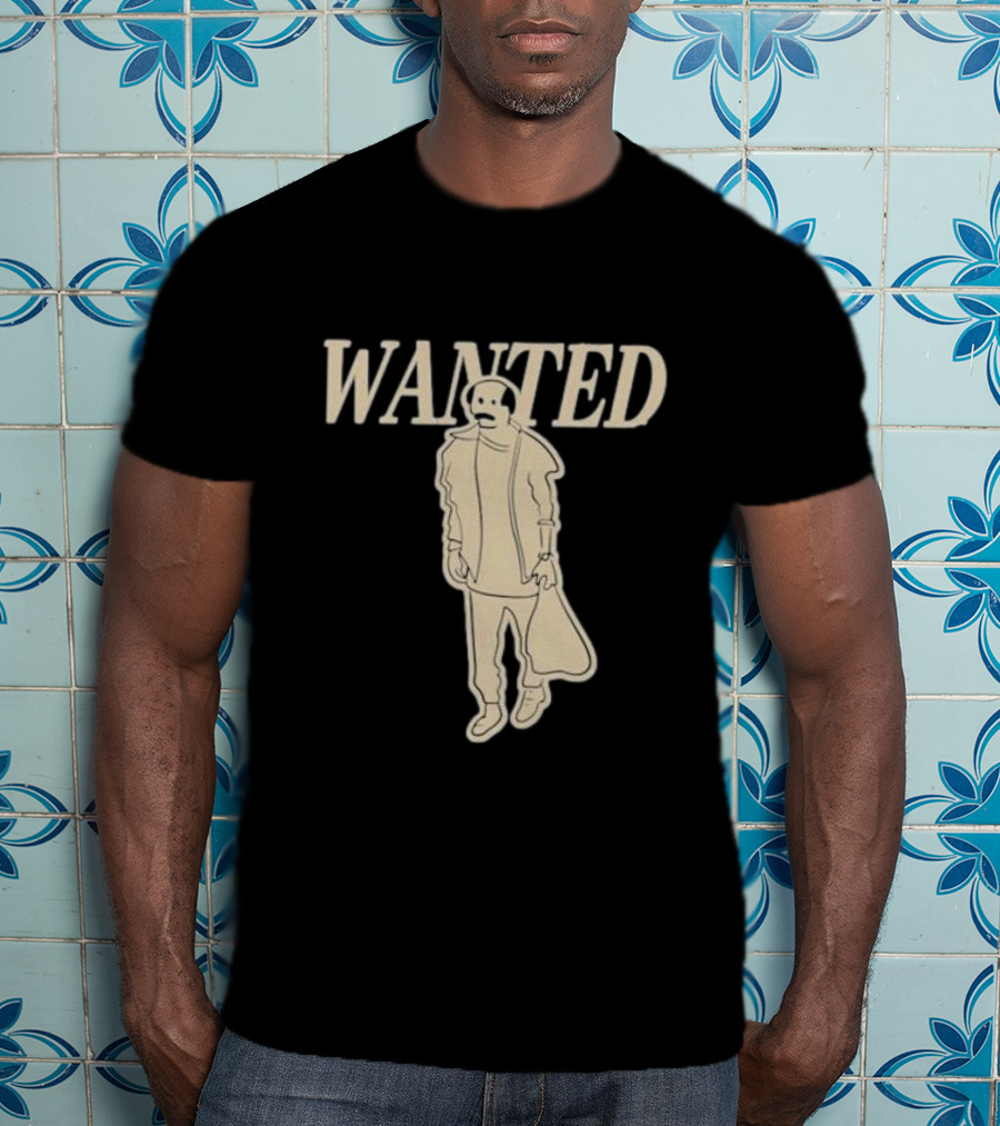 Vardagen Vdgn Wanted Sketch Outline T-Shirt