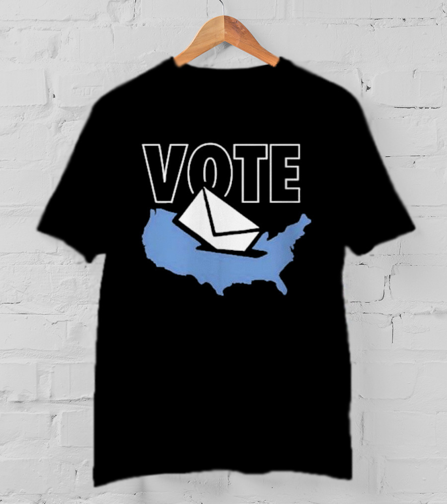 Vote Envelope Map T-Shirt