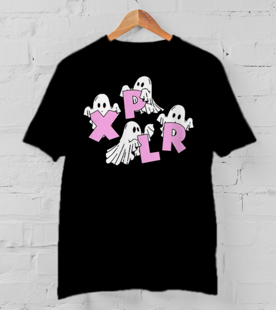 Xplr Ghosts With Pink Letters T-Shirt