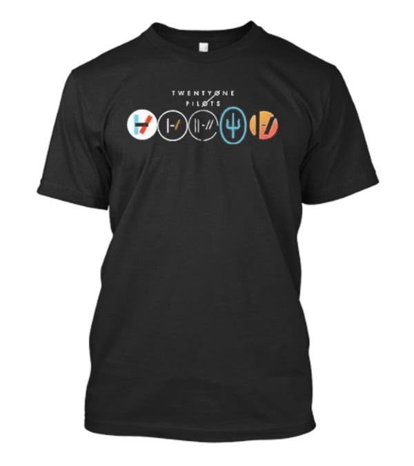 Twenty One Pilots Symbol Evolution All Eras T-Shirt