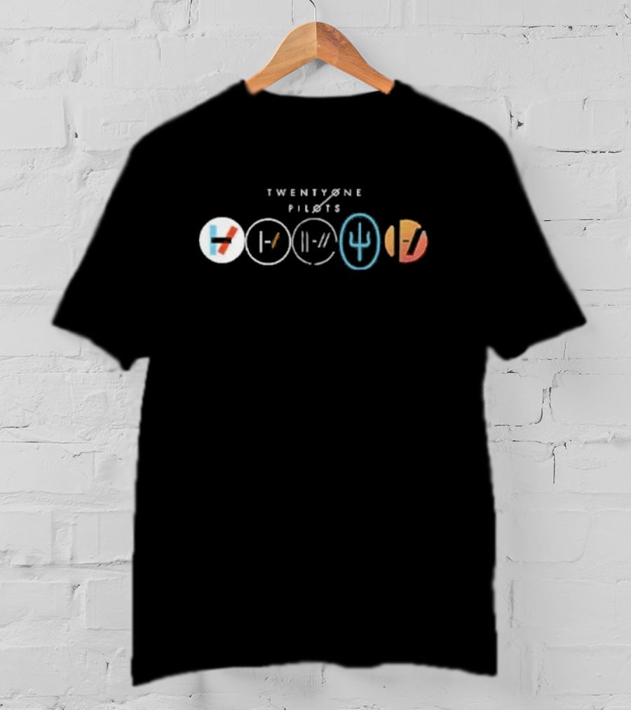 Twenty One Pilots Symbol Evolution All Eras T-Shirt