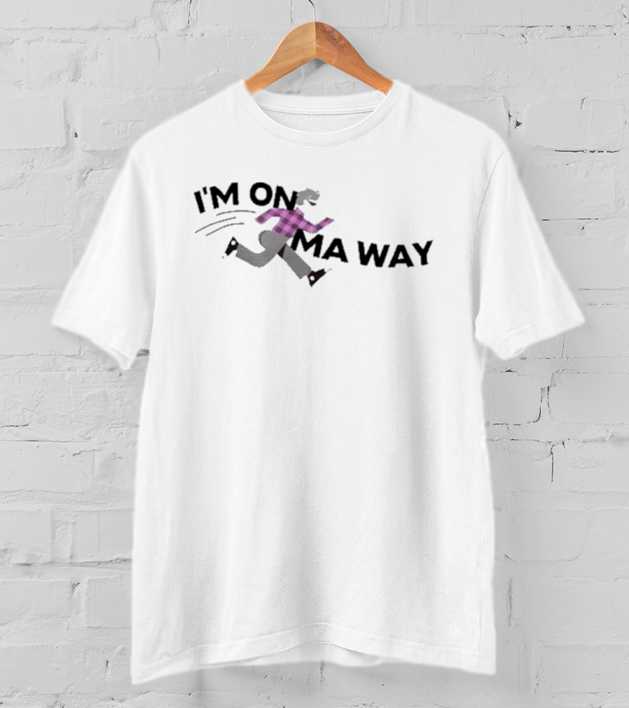 Gerald Cakes Smosh I’m On Ma Way Running Character T-Shirt