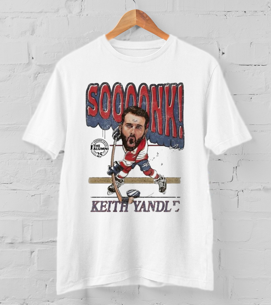 Spittin Chiclets Alumni Association Keith Yandle SOOONK T-Shirt