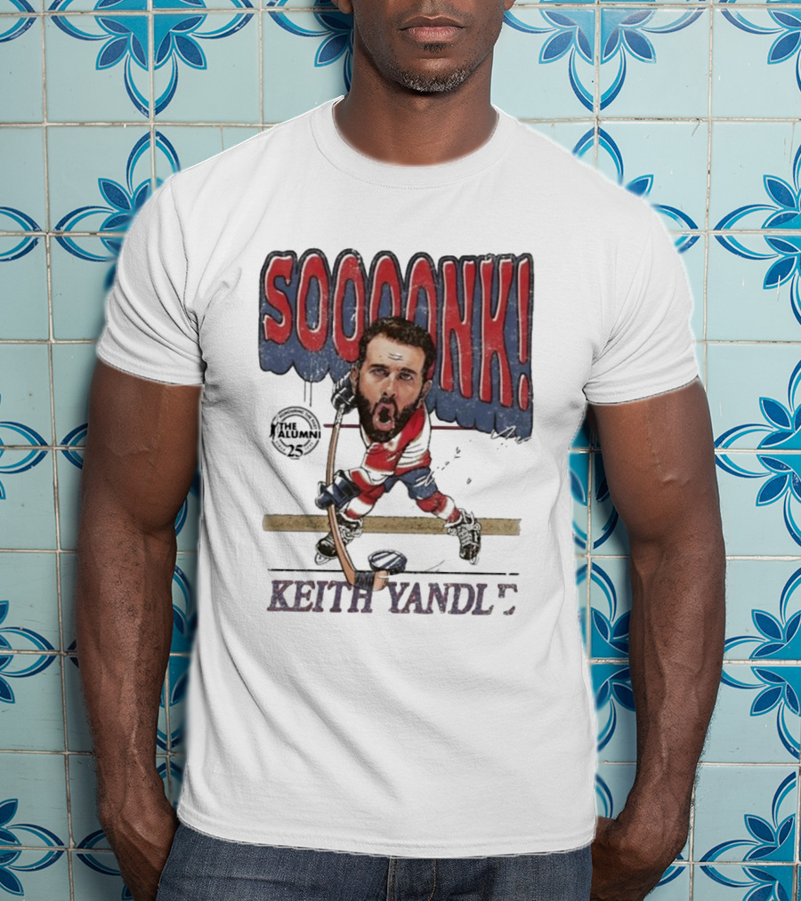 Spittin Chiclets Alumni Association Keith Yandle SOOONK T-Shirt