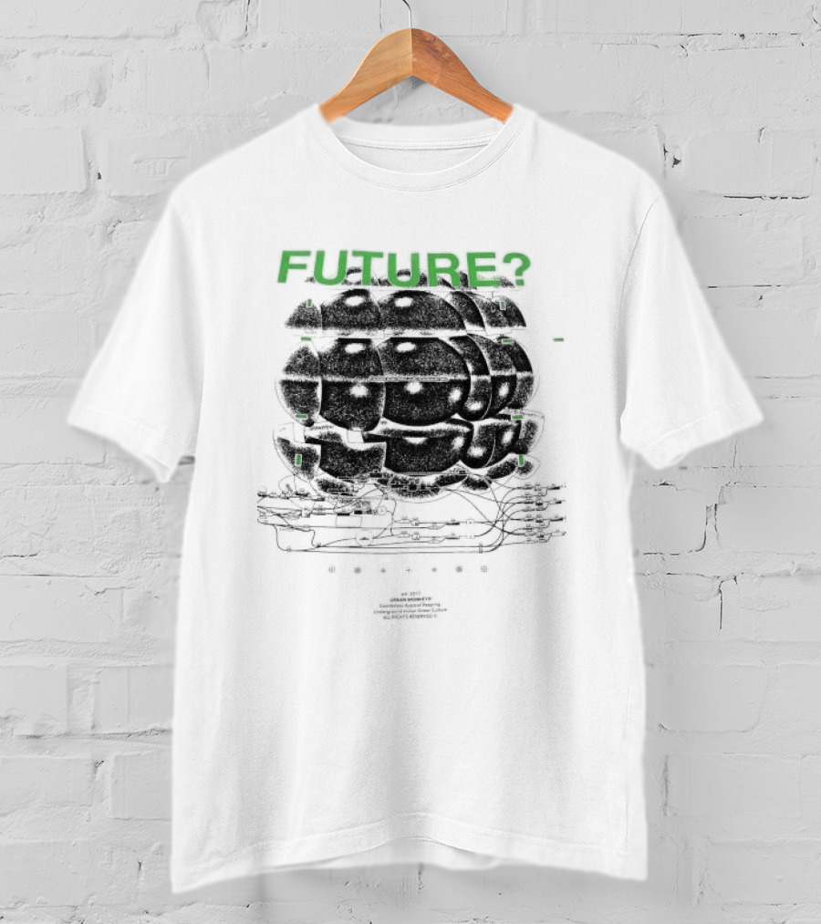 Future? Urban Monkey Genderless Apparel Underground Indian Street Culture T-Shirt
