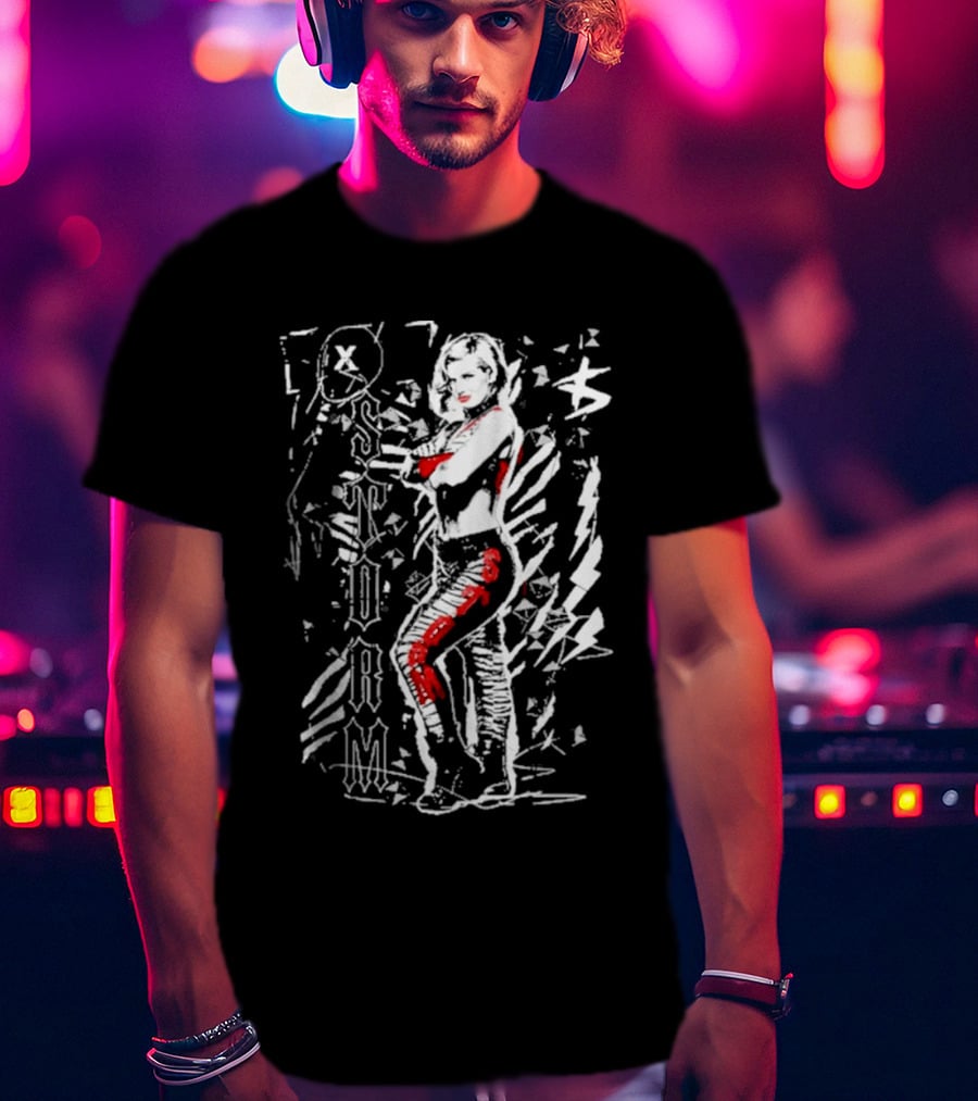 AEW Toni Storm Wildside Storm Red T-Shirt