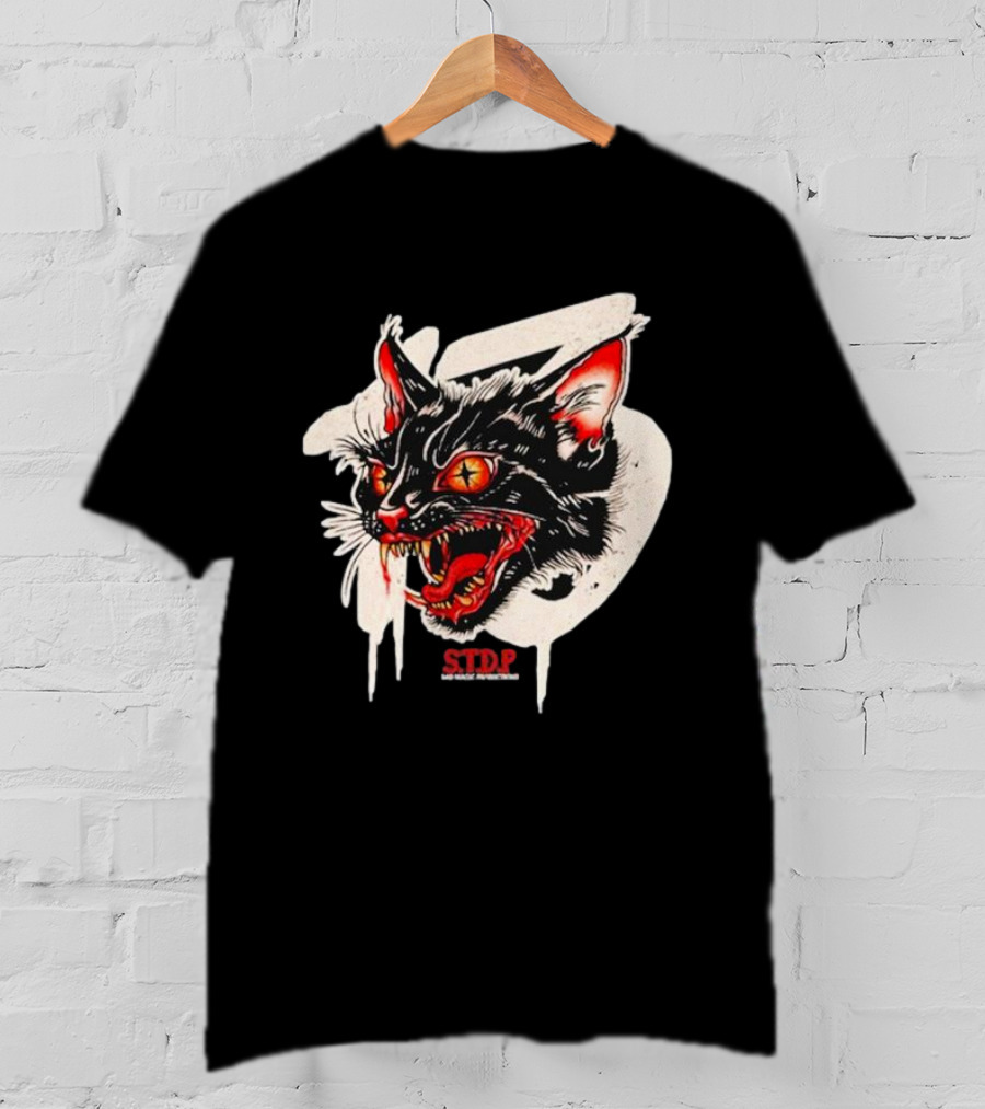 STDP Bad Magic Friday 13 Black Cat T-Shirt