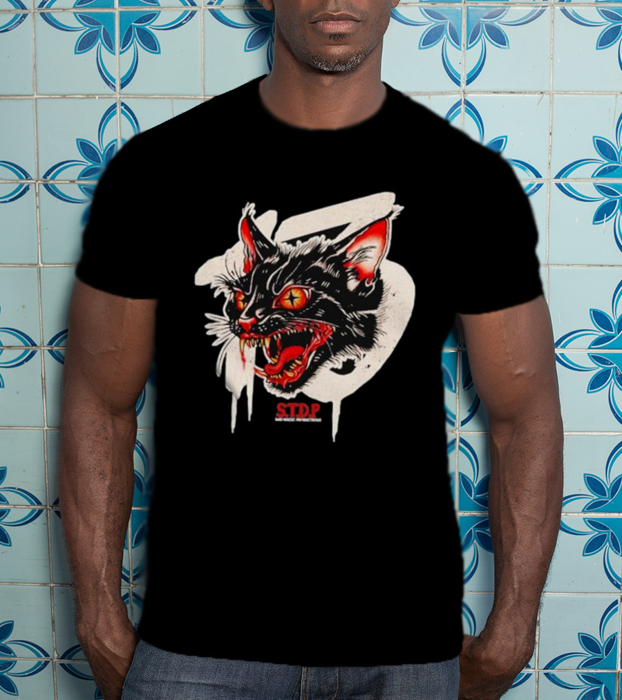 STDP Bad Magic Friday 13 Black Cat T-Shirt