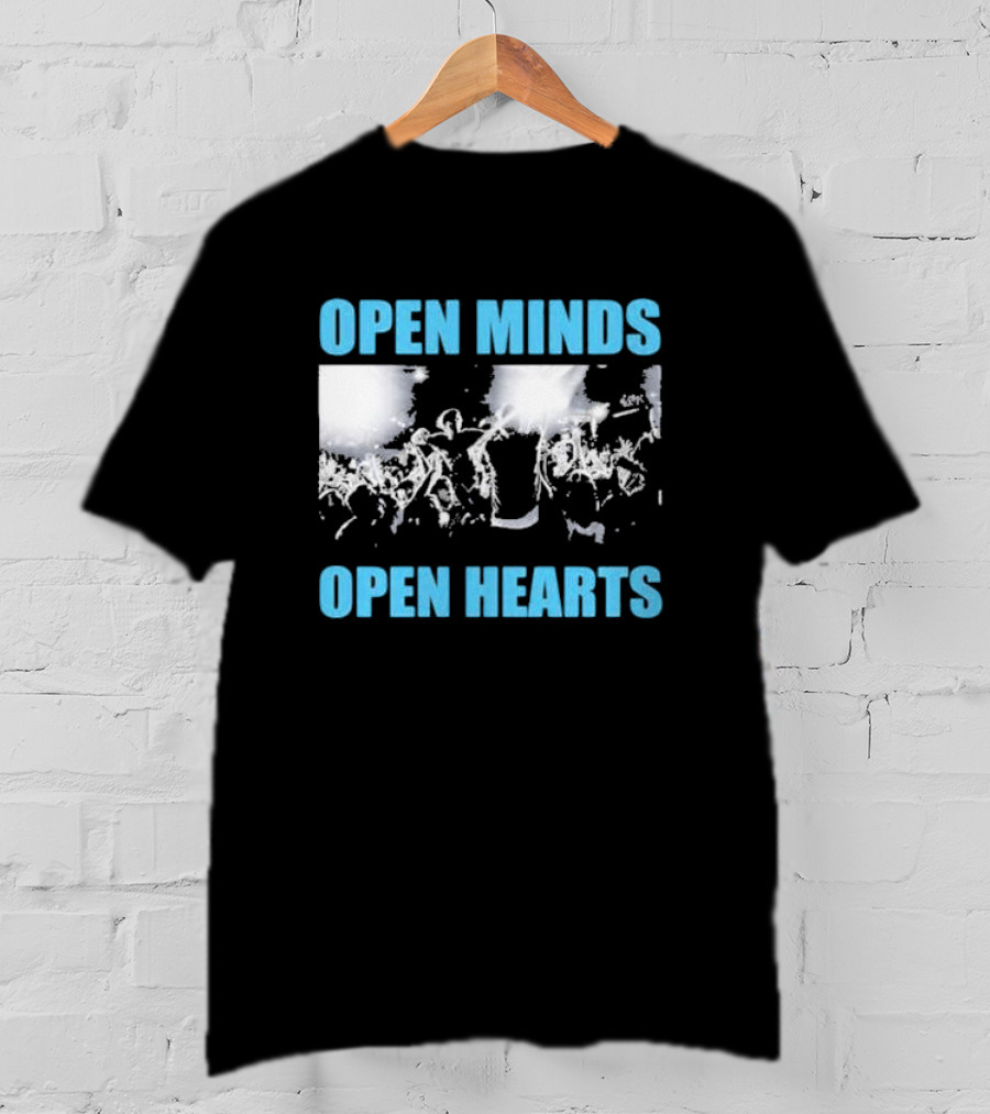 Open Minds Open Hearts Concert Crowd Bane T-Shirt