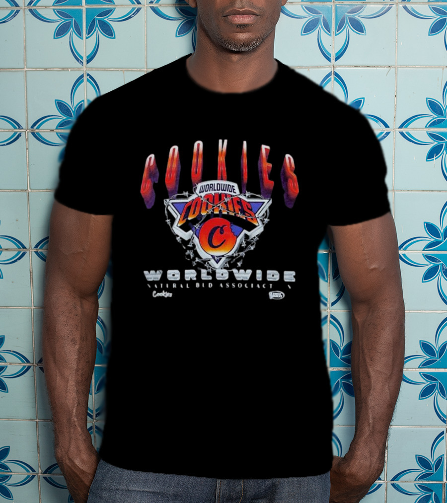 Cookies Worldwide Natural Bud Association Deep Cuts C Logo Star T-Shirt
