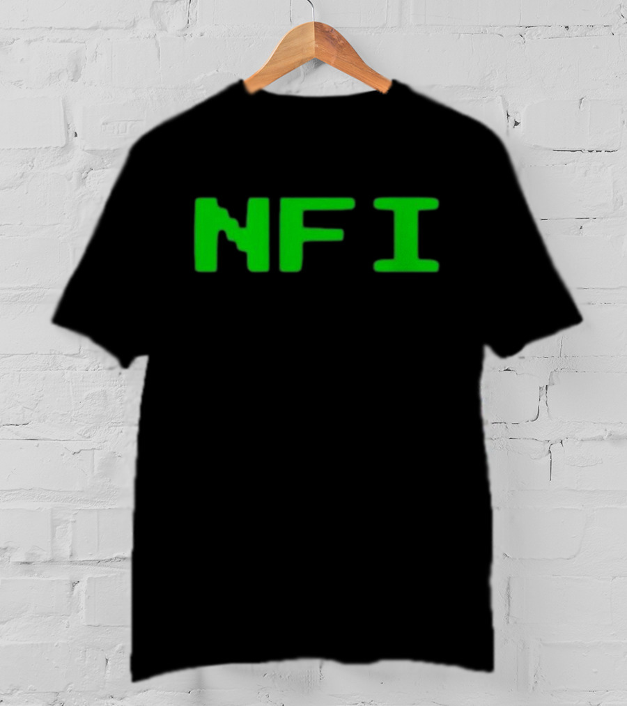 Ewanmitchellitalia Warchild NFI Green Text T-Shirt
