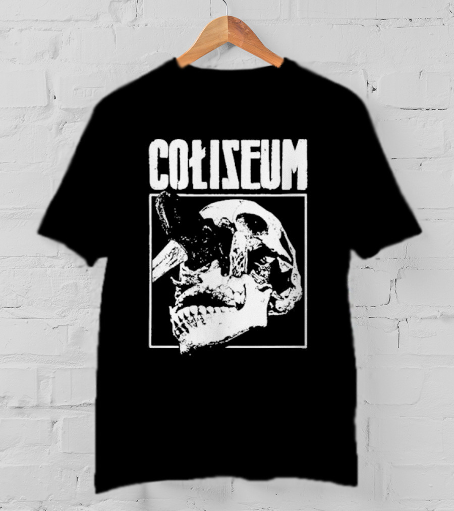 Coliseum Skull With Hammer T-Shirt