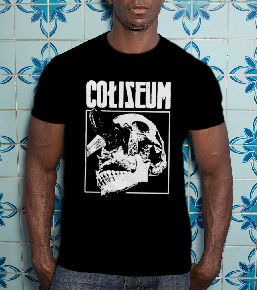 Coliseum Skull With Hammer T-Shirt