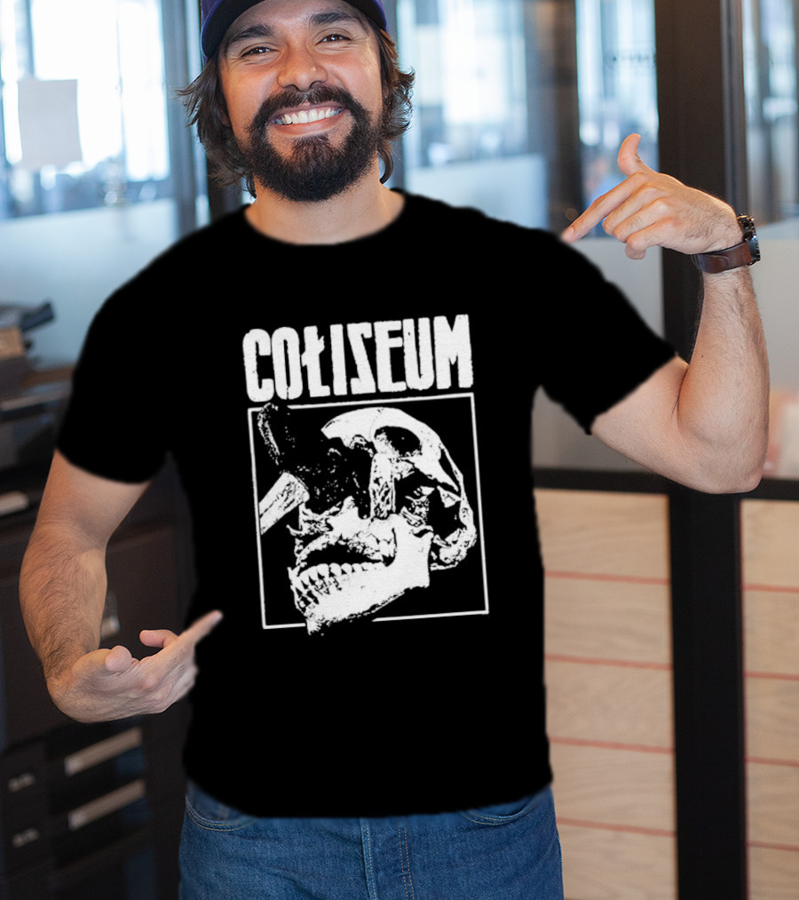 Coliseum Skull With Hammer T-Shirt