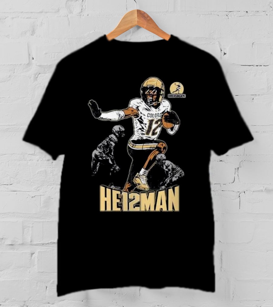Heisman Colorado Football He12man Winner Travis Hunter T-Shirt