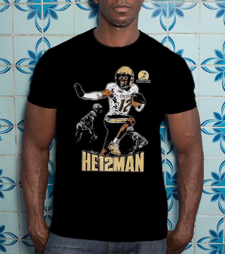 Heisman Colorado Football He12man Winner Travis Hunter T-Shirt