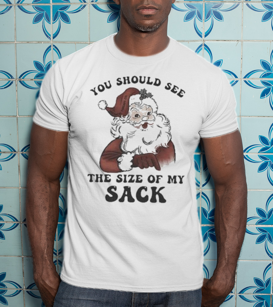 Santa Claus You Should See The Size Of My Sack T-Shirt