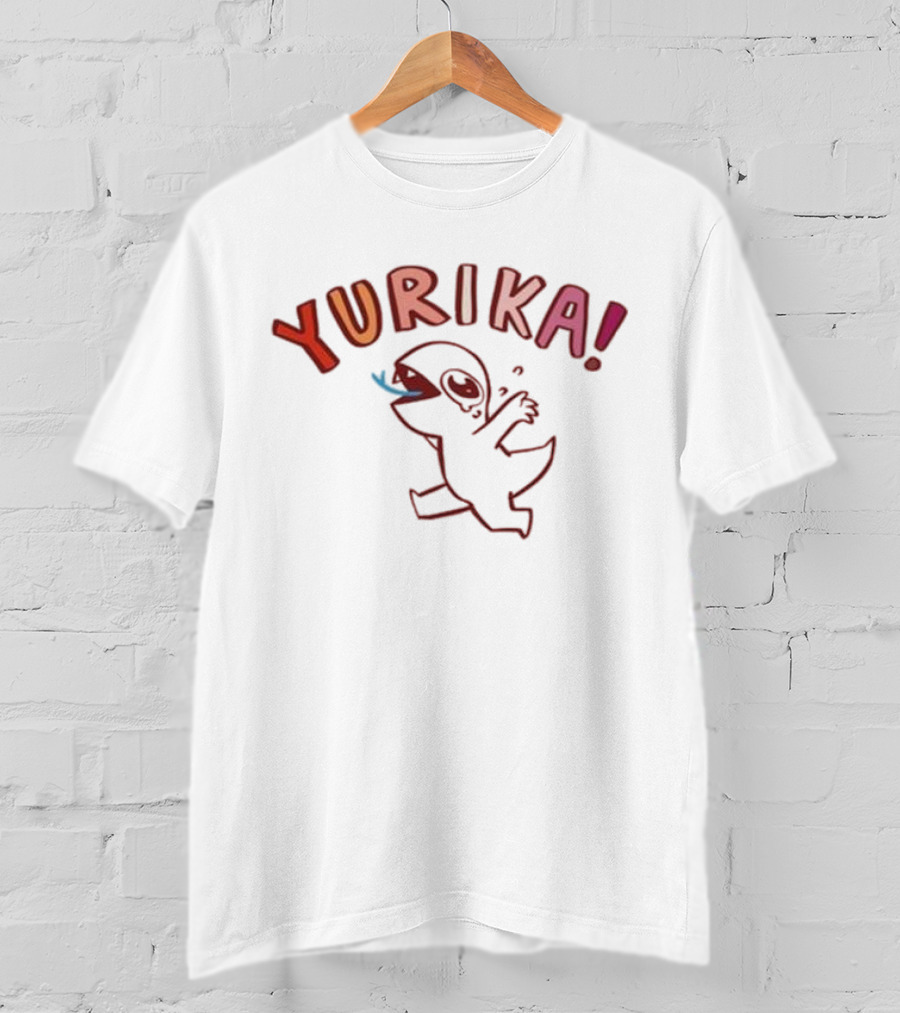 Yurika Playful Dinosaur Cartoon Wide Body Cut And Sew T-Shirt