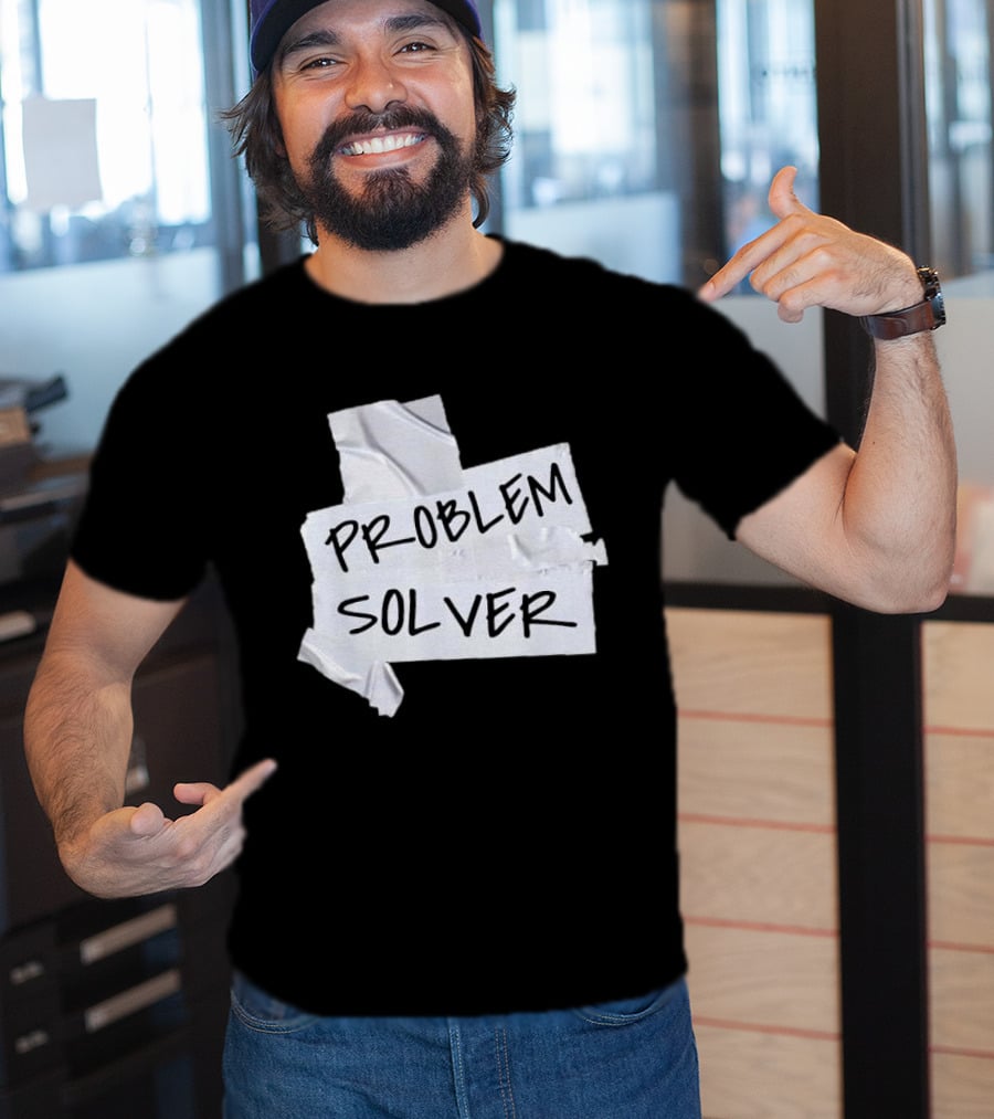 Problem Solver Silver Duct Tape Solution T-Shirt