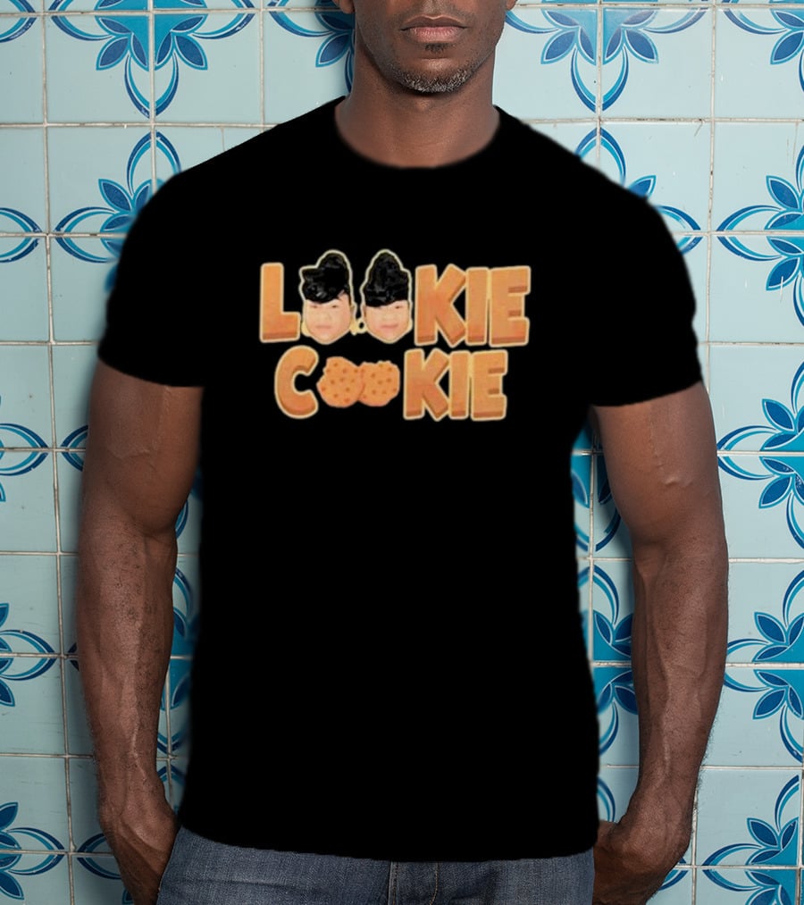 Turnuptwinstv X Lookie Cookie Faces And Text Fun T-Shirt