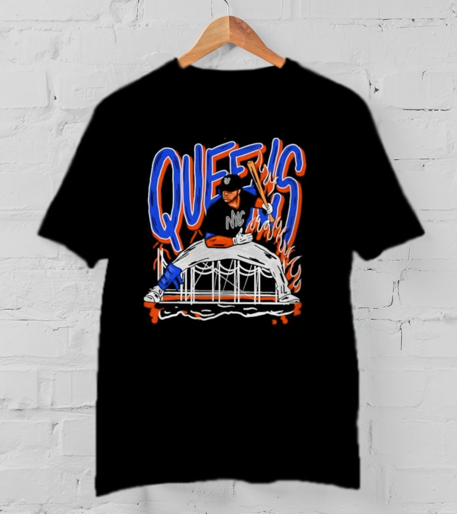 Soto Shuffle Queens NYC Baseball Bridge T-Shirt