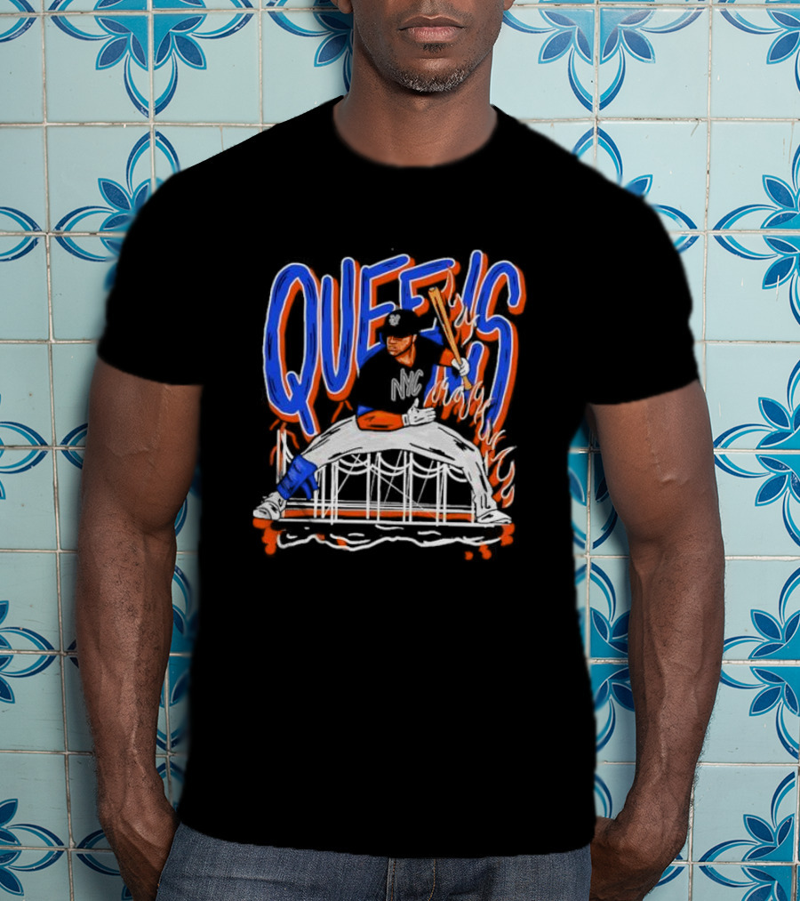 Soto Shuffle Queens NYC Baseball Bridge T-Shirt