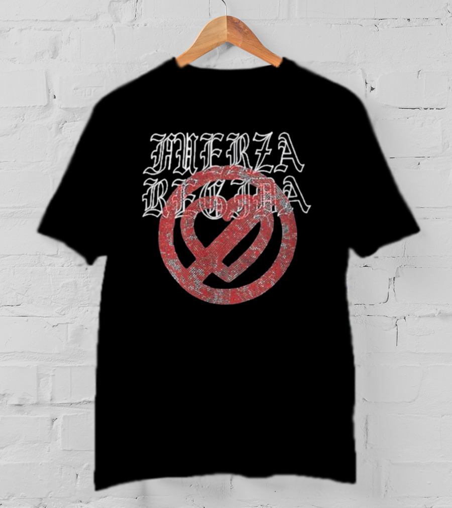 Muerza Begin Stone Old English Black T-Shirt