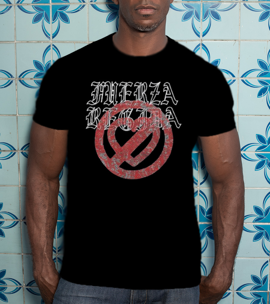 Muerza Begin Stone Old English Black T-Shirt