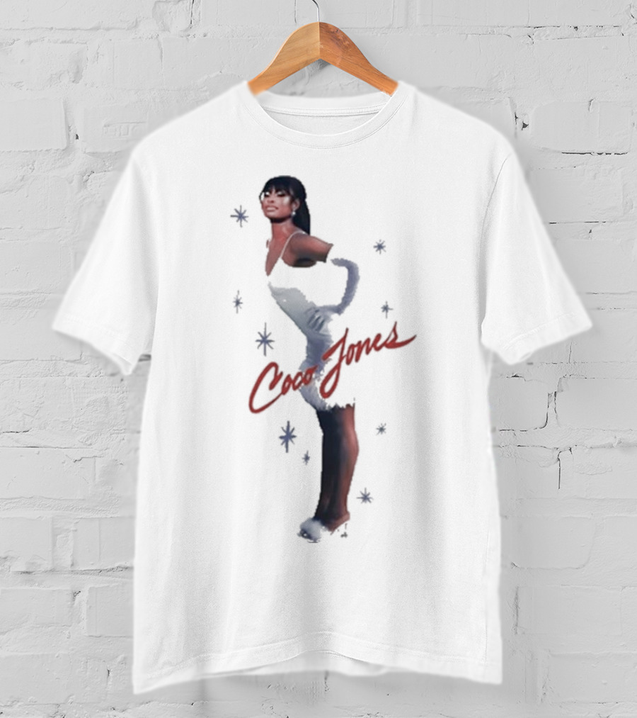 Coco Jones Holiday Coco By The Fireplace Festive Sparkle Glam T-Shirt