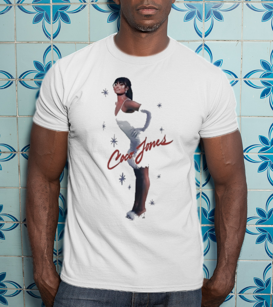 Coco Jones Holiday Coco By The Fireplace Festive Sparkle Glam T-Shirt