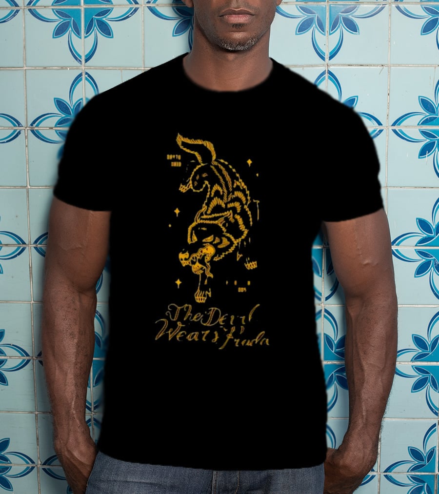 The Devil Wears Prada Wolf Dayton Ohio Established 2005 T-Shirt