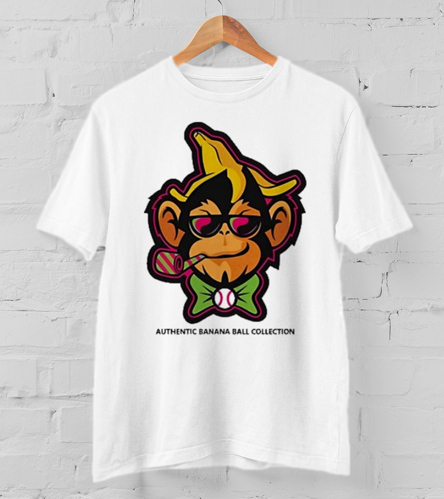 Party Animals Banana Ball Collection With Sunglasses And Pipe T-Shirt