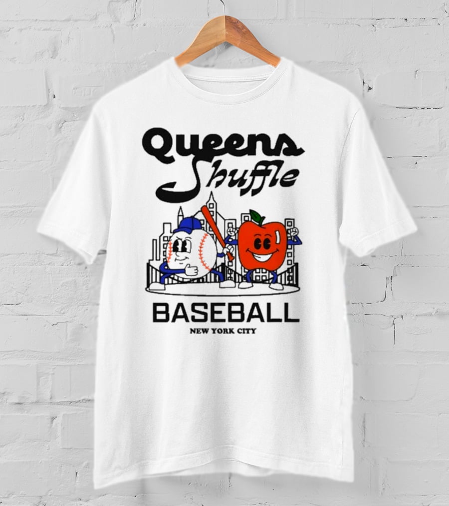Queens Shuffle Baseball New York City T-Shirt