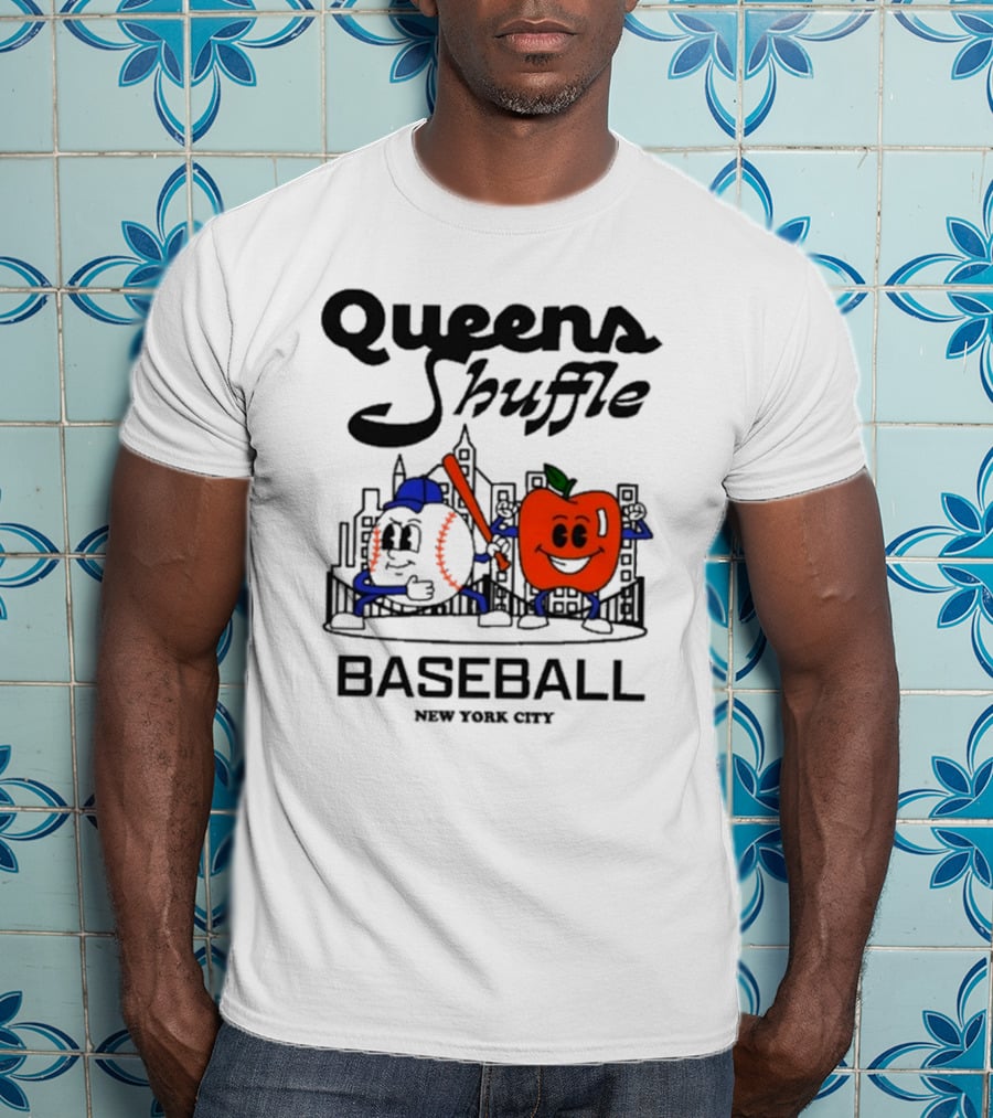 Queens Shuffle Baseball New York City T-Shirt