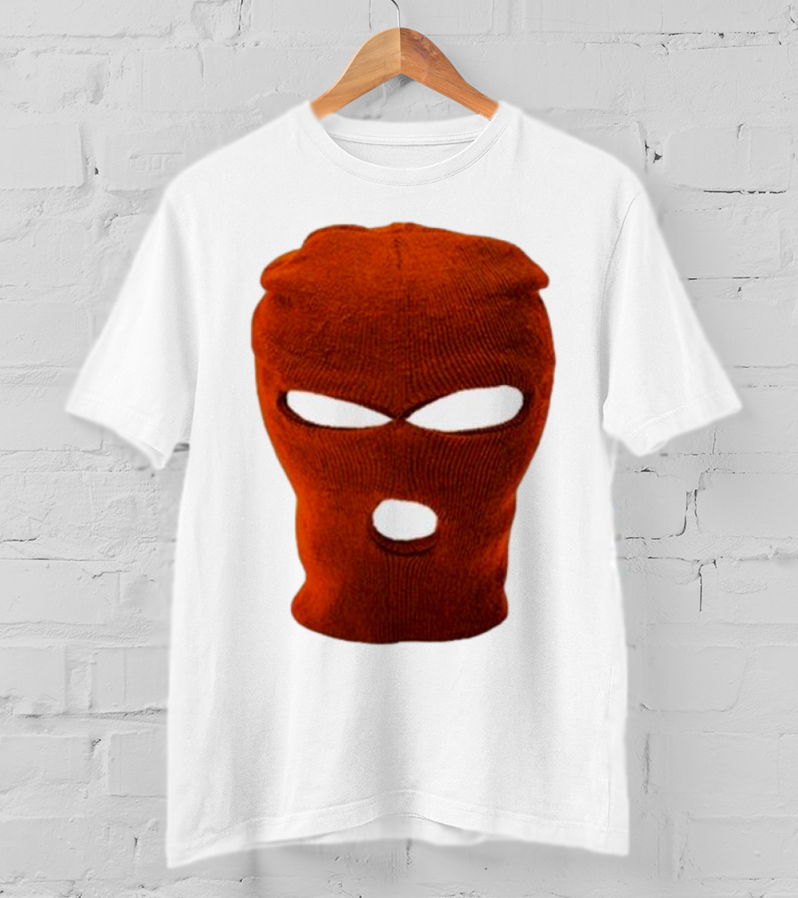 Nobigdyl Rob Hell Red Ski Mask T-Shirt