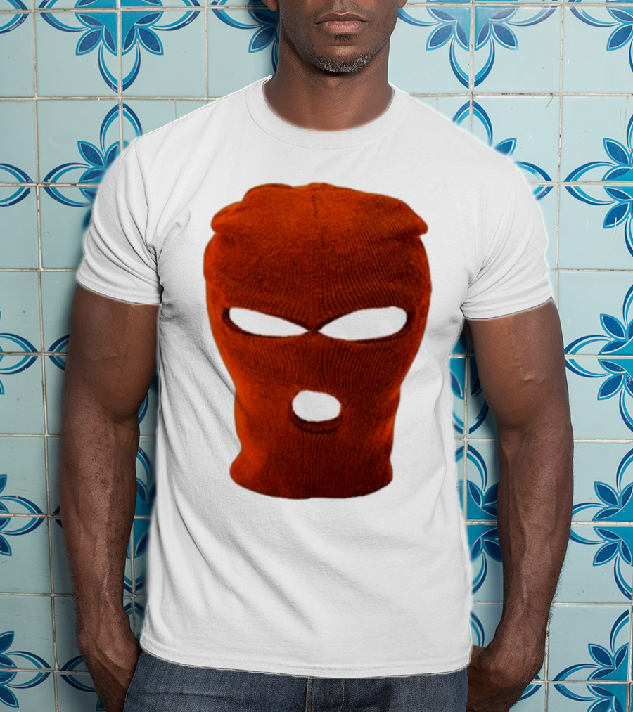 Nobigdyl Rob Hell Red Ski Mask T-Shirt