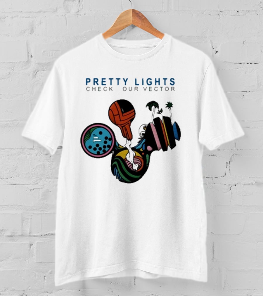 Pretty Lights Check Our Vector New T-Shirt