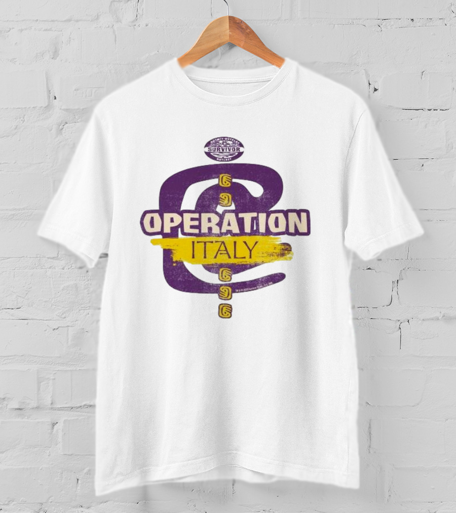 Survivor Operation Italy Purple Swirl T-Shirt