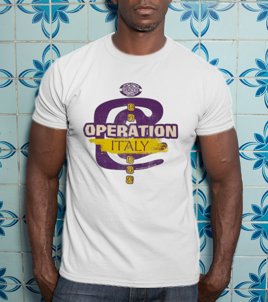 Survivor Operation Italy Purple Swirl T-Shirt