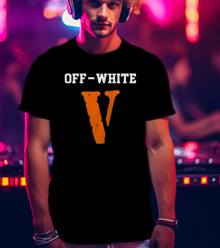OFF-WHITE Vlone V Orange T-Shirt